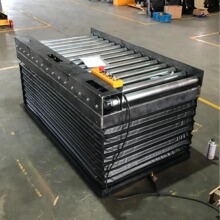 非標電動液壓滾筒升降台風琴罩輥軸舉升台模具剪叉升降機不銹鋼