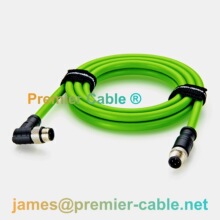 M12 Profinet���I��̫�WͨӍ��|D���a������ֱ���B�Ӿ�Cat5e���I
