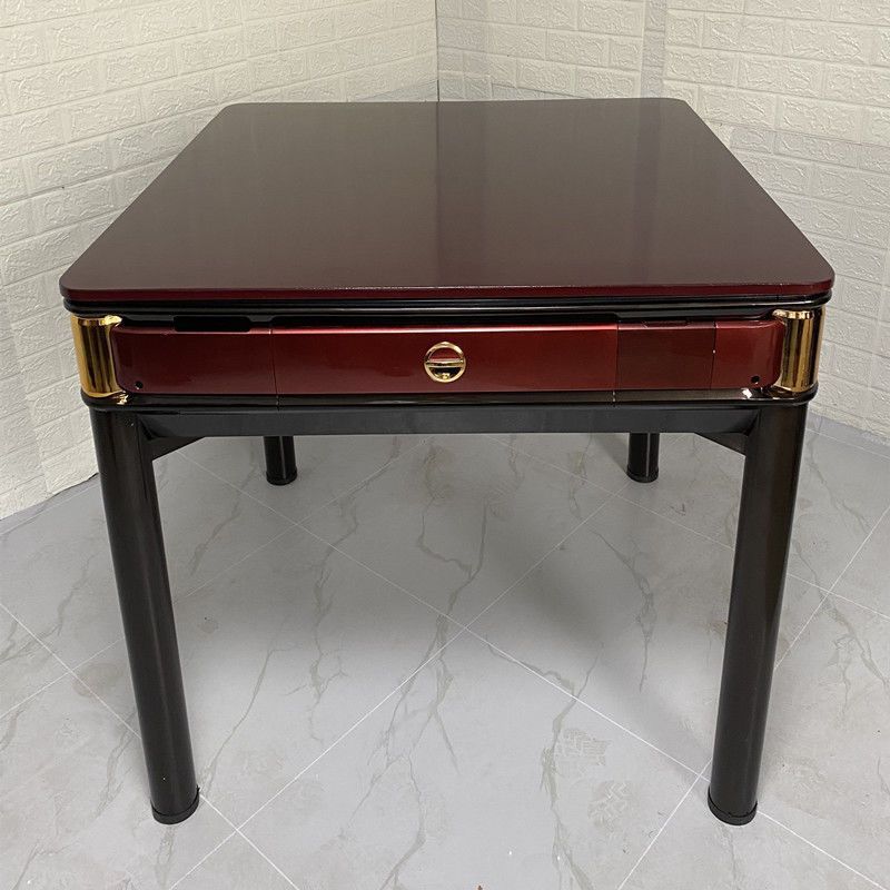 高档静音麻将机全自动餐桌两用棋牌家用可折叠四口机多功能机麻|undefined