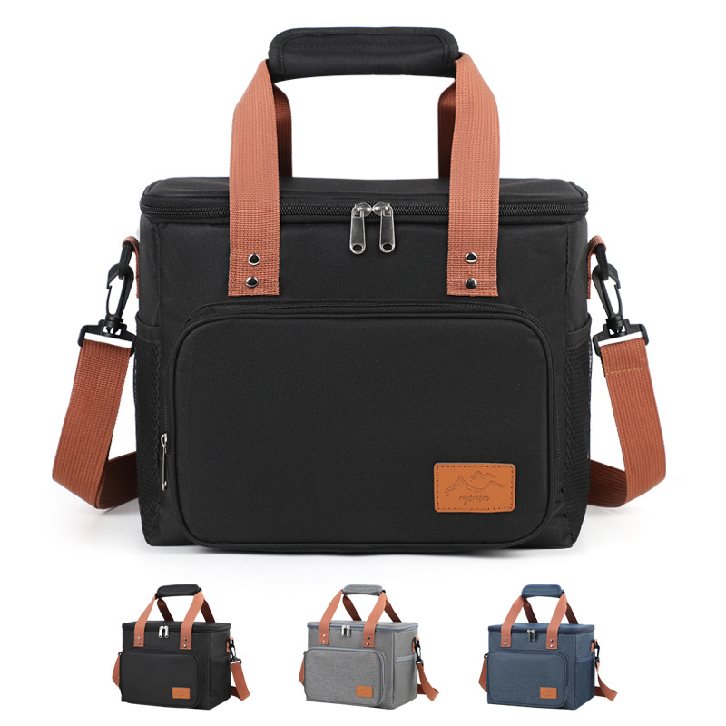 Nueva bolsa de hielo de tela Oxford, bolsa de picnic al aire libre, bolsa de almuerzo de mano, bolsa de almuerzo de preservación del calor, comercio exterior transfronterizo al por mayor