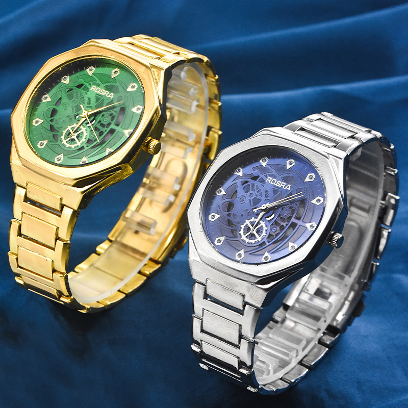 Cross-border Douyin Live Broadcast Explosions Men's Large Disc Watch Casual Niche Trendy Personalized Creative Quartz Watch