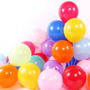10 Inch Thickened Round Birthday Balloon Wholesale Matte Balloon Party Wedding Wedding Round Latex Balloon
