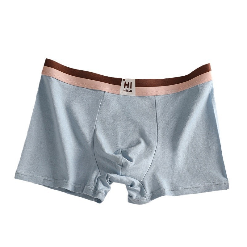 Hombres algodón moda algodón antibacteriano entrepierna grafeno suelta pantalones de calzado transpirables sin marcas