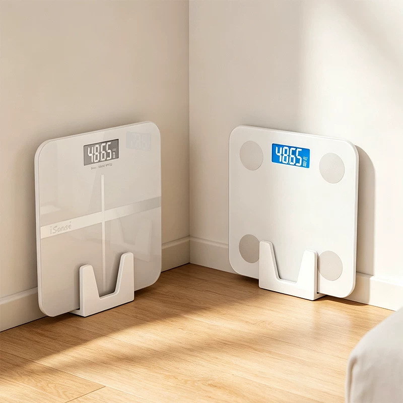 Cross-Border Popular Product: Body Fat and Weight Scale Stand, Floor-Standing 3D Printed Stand, Weight Scale Storage Rack for Home Use