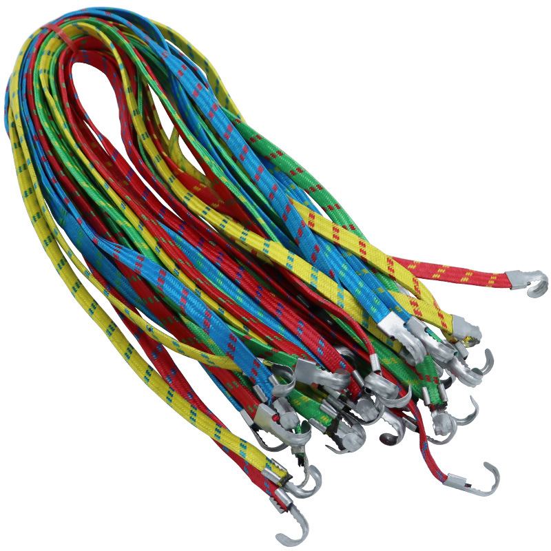 货架行礼绳子 捆绑绳 弹性捆扎绳 松紧绳 弹力绳 带挂钩