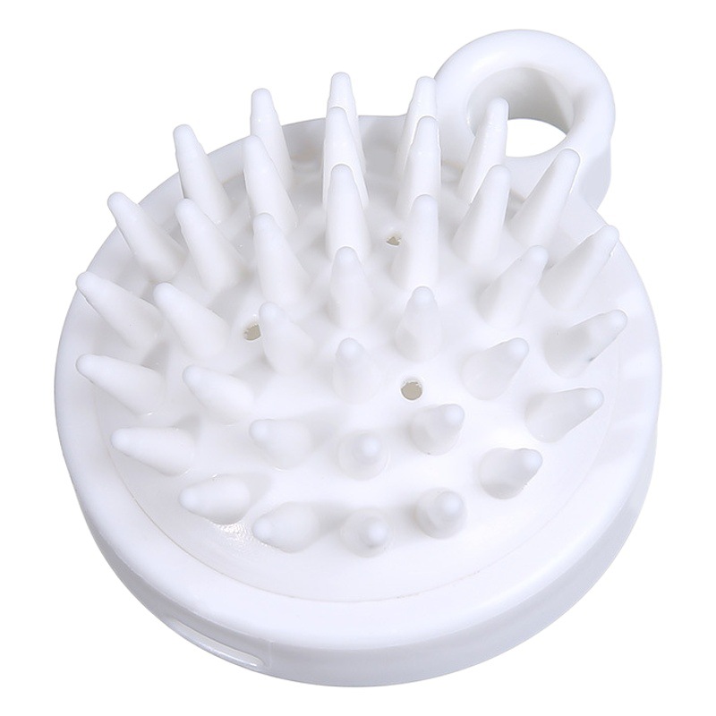 Cepillo de limpieza de cabello de estilo japonés baño simple cepillo de baño masaje del cuero cabelludo artefacto hogar adulto cepillo de champú de goma suave