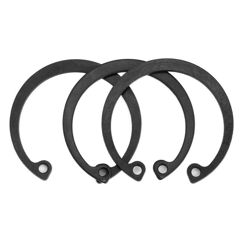 Отверстие GB893 с отверстием для стопорного кольца карта Внутренняя пружина с защелкой эластичное стопорное кольцо внутреннее стопорное кольцо пружина типа C 65MN марганцевая сталь 8-100 мм