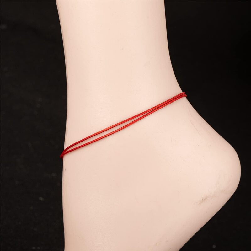 Evil Eye Anklet for Women Handmade Wax Rope Star Charm Ankle Bracelet New Simple Fashion Heart Bracelet Evil Eye Anklet for Women Handmade Wax Rope Star Charm Ankle Bracelet New Simple Fashion Heart Bracelet
