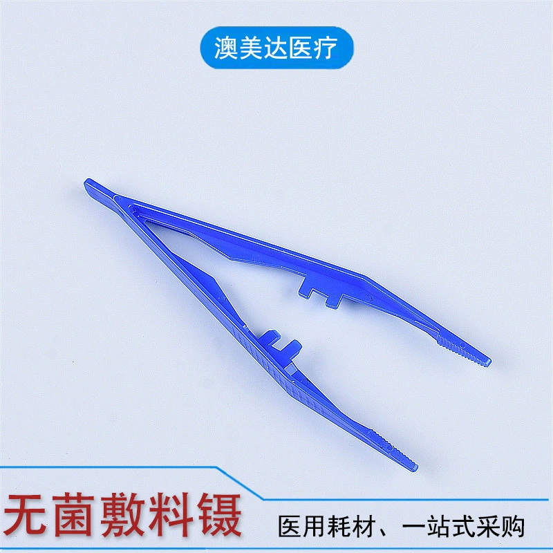 Медицинские бытовые Одноразовые щипцы перевязочные стерильные щипцы для смены повязки независимая упаковка оптом