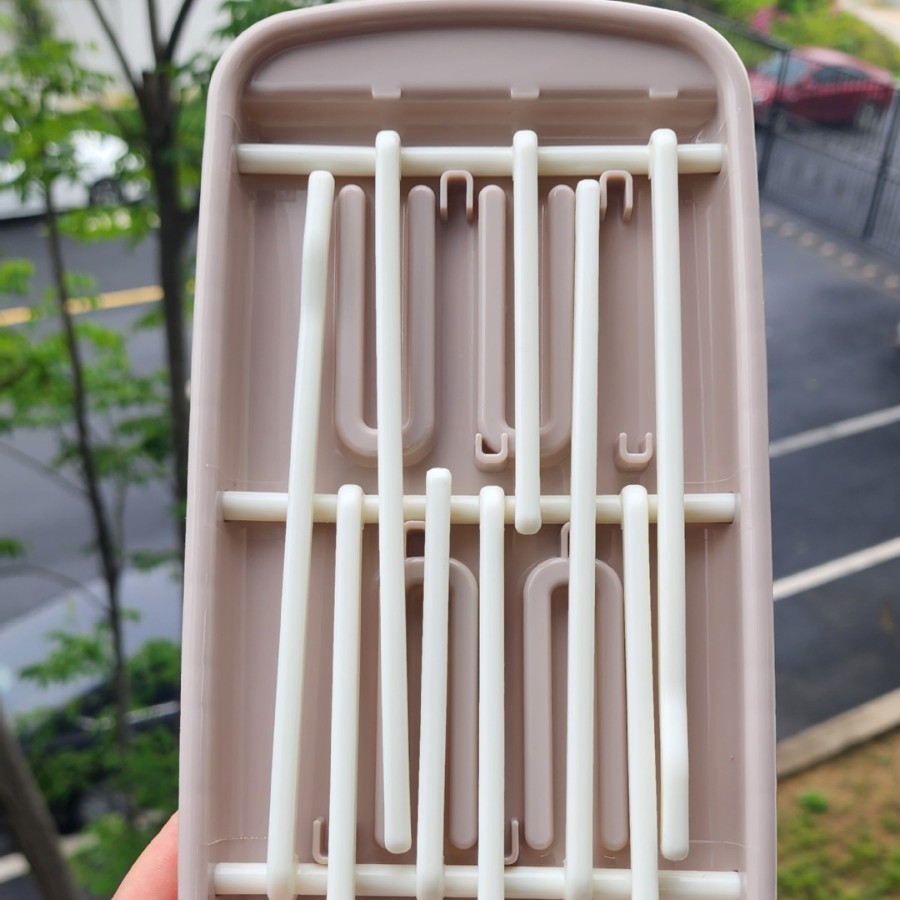 Botella de alimentación portátil plegable estante de secado botella de alimentación estante de drenaje soporte de botella de alimentación estante de botella de leche