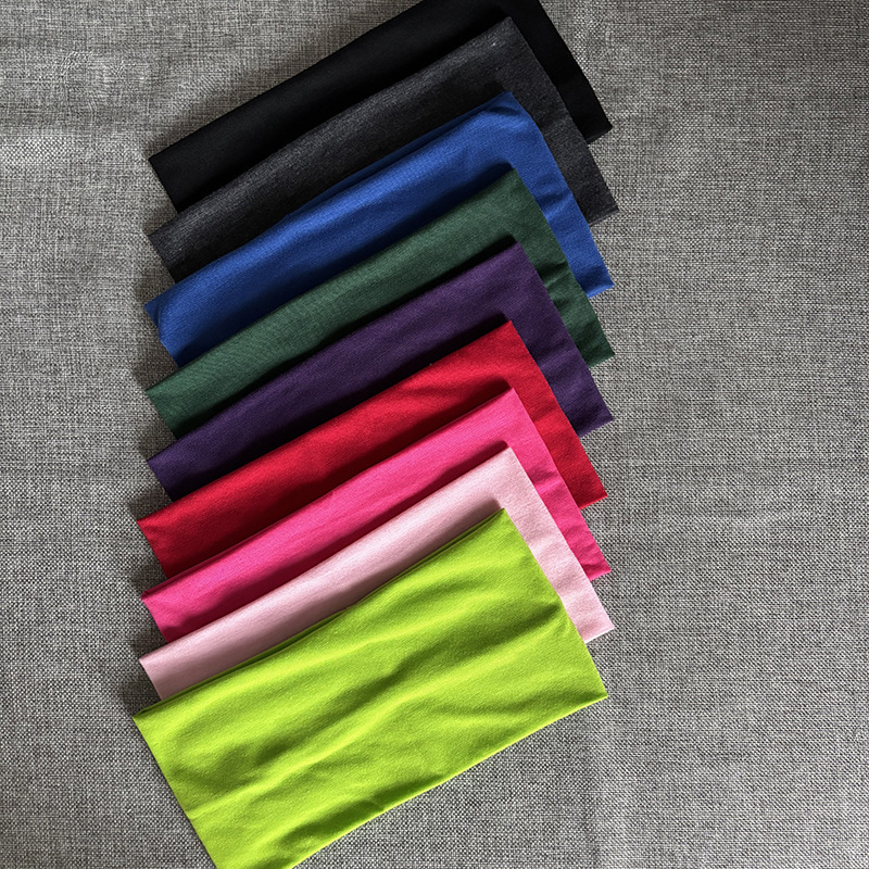 Sports Headband, Solid Color, Extra Wide, Pure Cotton, Street Style Photo Prop, Headscarf, Sweat-Absorbing Band, Accessory, Korean Style Running Headband, Trendy Sports Headband, Solid Color, Extra Wide, Pure Cotton, Street Style Photo Prop, Headscarf, Sweat-Absorbing Band, Accessory, Korean Style Running Headband, Trendy