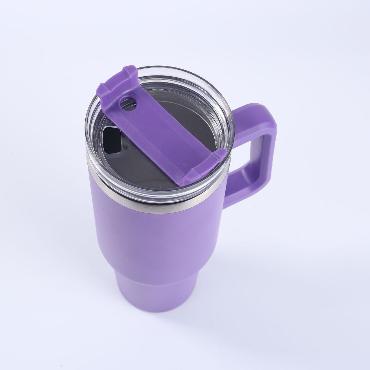 Transfronterizo dedicado 40oz mango taza de hielo calentador de taza de coche generación 304 acero inoxidable aislado mango frío taza de coche