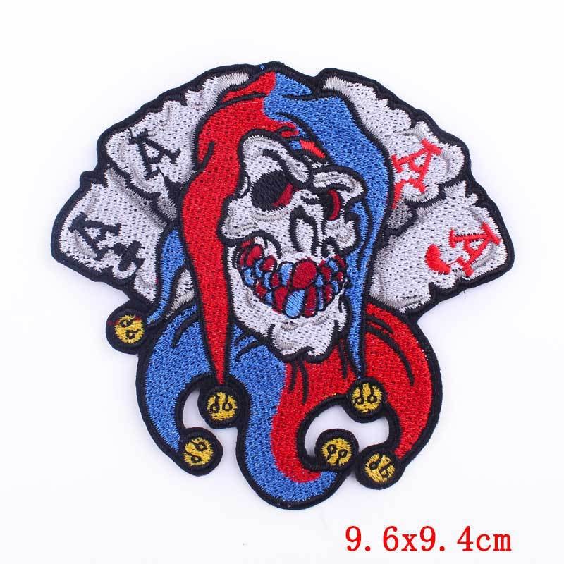 14g Weight Clothing Sticker Patches Classification 1 Piece Quantity Cloth Material Gossip, Poker Pattern Retro, Classic Style Style 1 Piece Retro Classic Style Gossip Poker Cloth Clothing Sticker Patches 10