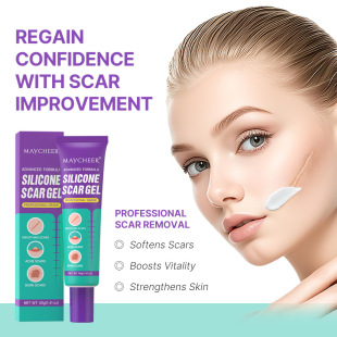 Cross-Border Exclusive Supply of Meixier Scar Gel Cream to Fade Scars, Concave and Convex Scars, External Use for the Body, Foreign Trade Wholesale in Stock