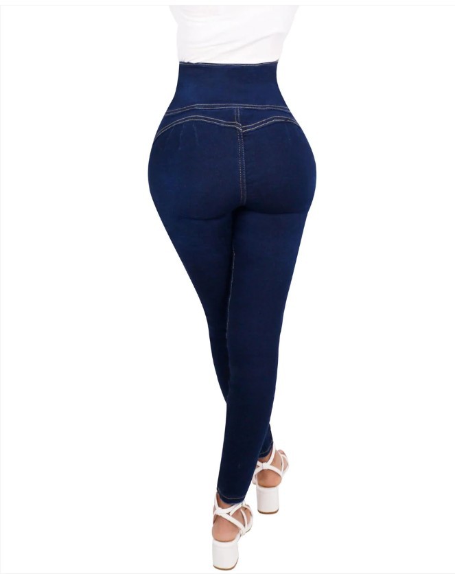 Fitness Denim Leggings Image 7