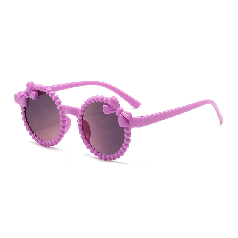 Gafas de sol para niñas de plástico, protección UV400, marco completo, para protección solar y viajes image 5
