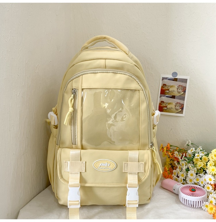 ランドセル 2点セット 新品 大容量 シンプル リュック 日本のキャンパス 万能 女の子 かわいい 高価値リュック|undefined