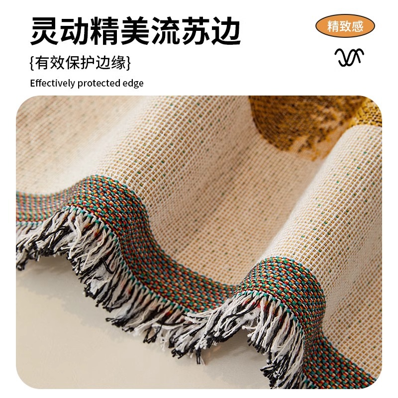 Toalla de tela para sofá de dibujos animados 2025 nueva cubierta de funda de cojín antideslizante manta universal de una pieza universal con todo incluido