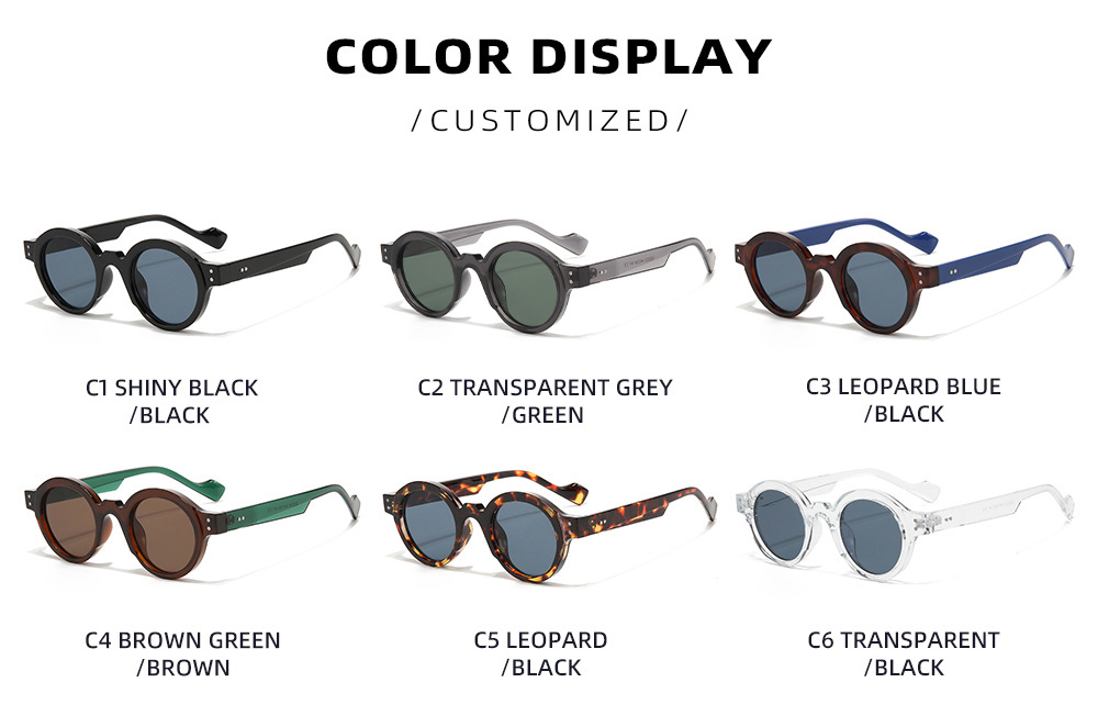 Round Frame Sunglasses 4