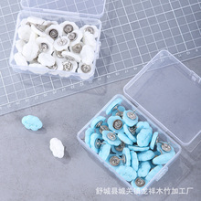 工厂跨境热销手工创意软木板钉可爱奶油树脂按钉毛毡钉云朵图钉