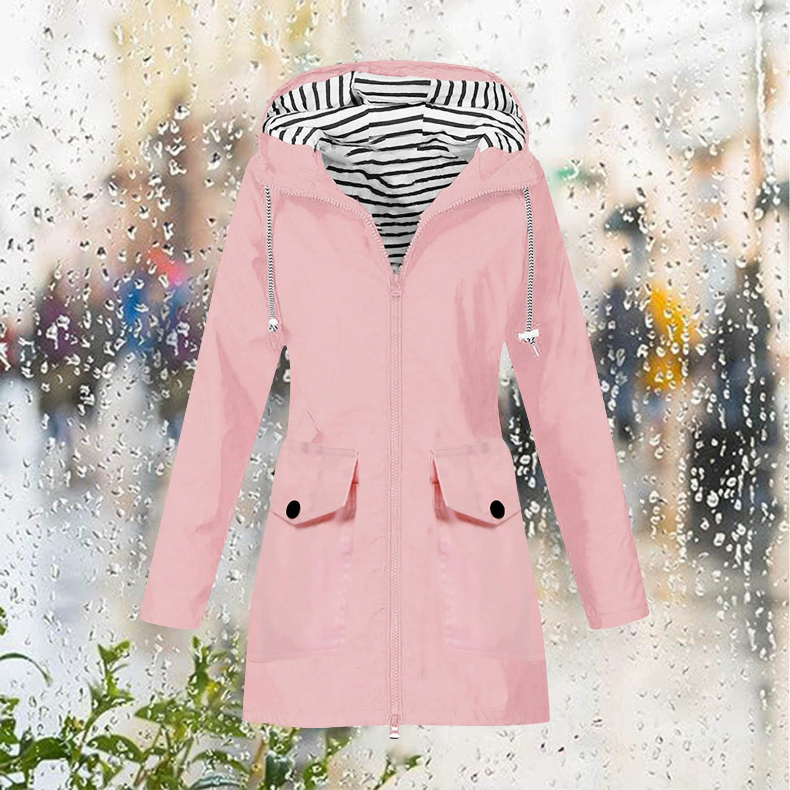 (Cross-border trading), demi-season jacket, travel waterproof trench coat outside climbing, Amazon