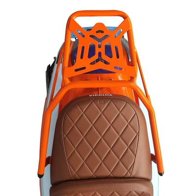 Rear Shelves, Rear Trunk, High – Motorcycle front windshield - orange-type-a-rear-shelf