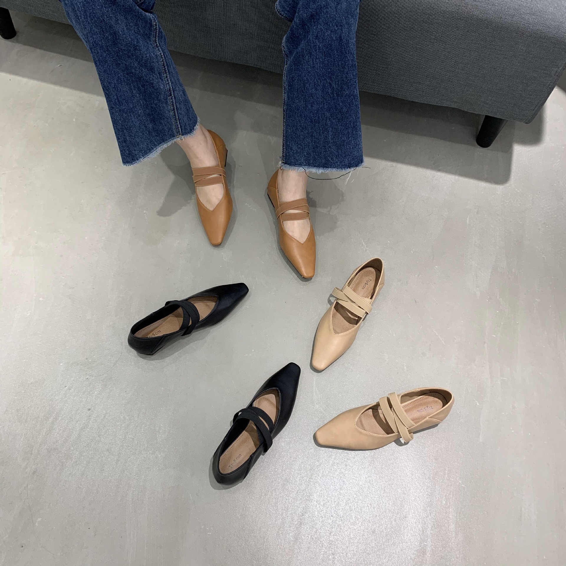 Summer Mary Jane shoes flat