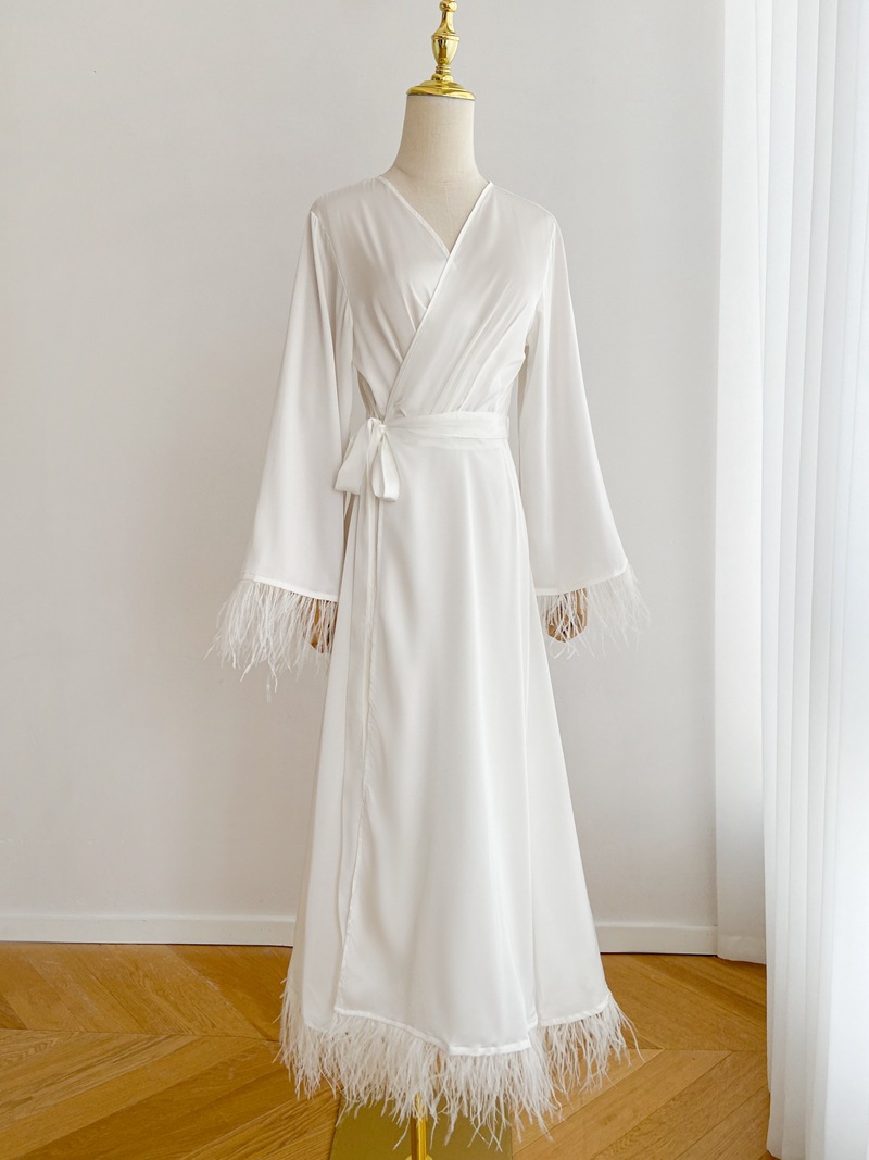 Title 10, Damska koszula nocna z frędzlami i frędzlami ze...