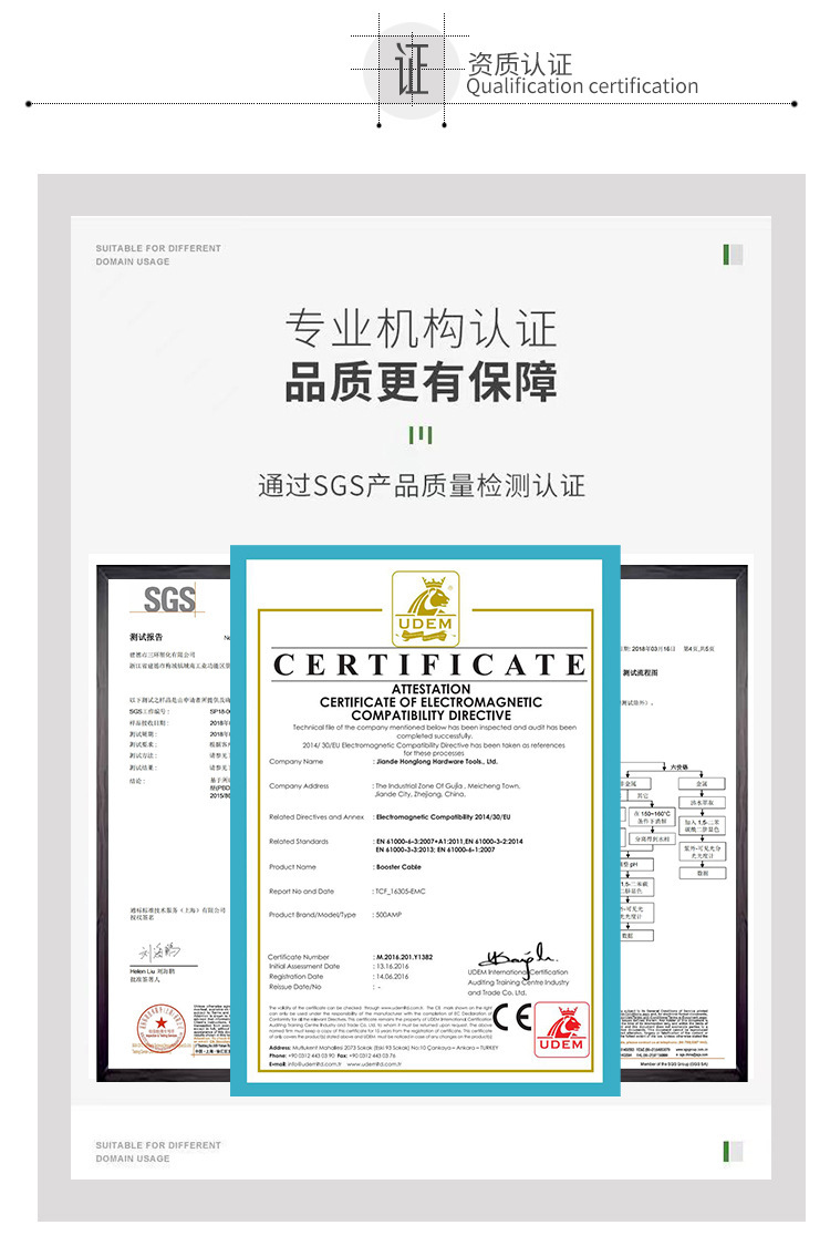 Car Jumper Cables, Battery Cables, Pure Copper Battery Connection Cables, Jumper Cables with Alligator Clips for Car Use