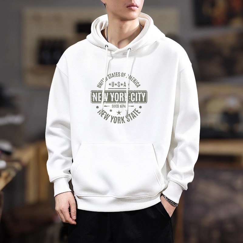 Blanco con capuz normal - 9111