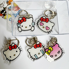 厳選kitty猫小ストラップかわいいキーホルダーアクセサリーかばん筆袋アクリル小ストラップアクセサリーアクセサリー