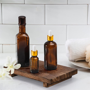 Tongmu Kitchen Sink Bathroom Soap Incense Dispenser Braised Decorative Foot Pallet Farmhouse Wood Base
