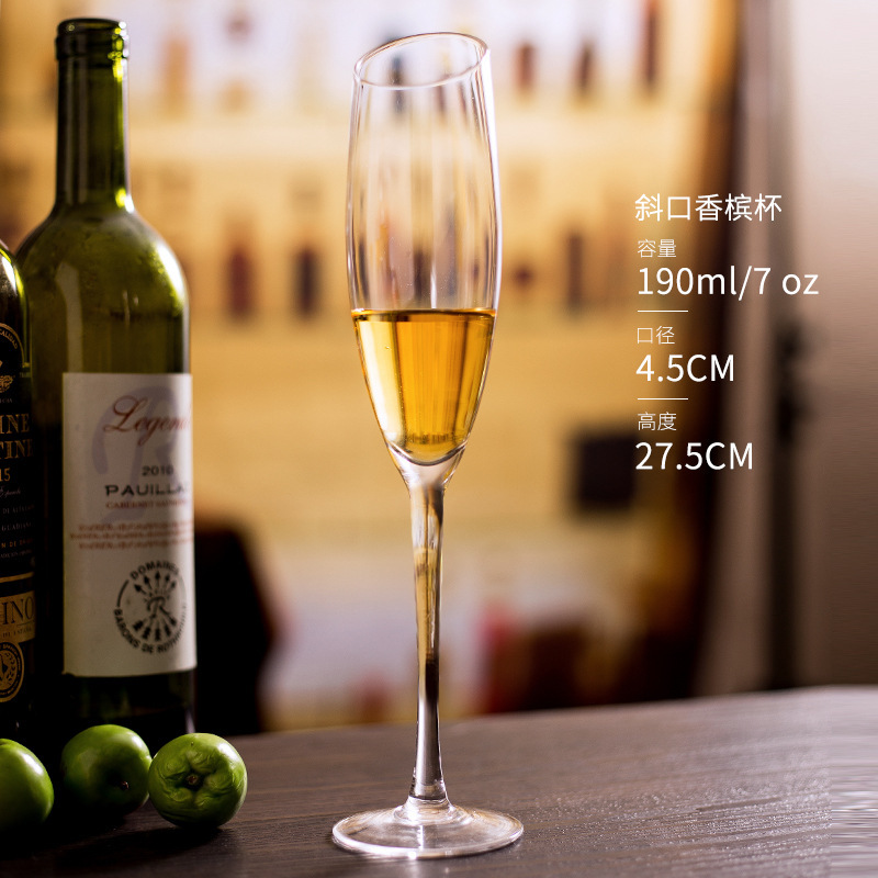 Vaso de champagne francés Vaso de champagne espumoso Vaso de champagne creativo Vaso de vidrio Vaso de vidrio Vaso de vidrio Vaso de vidrio