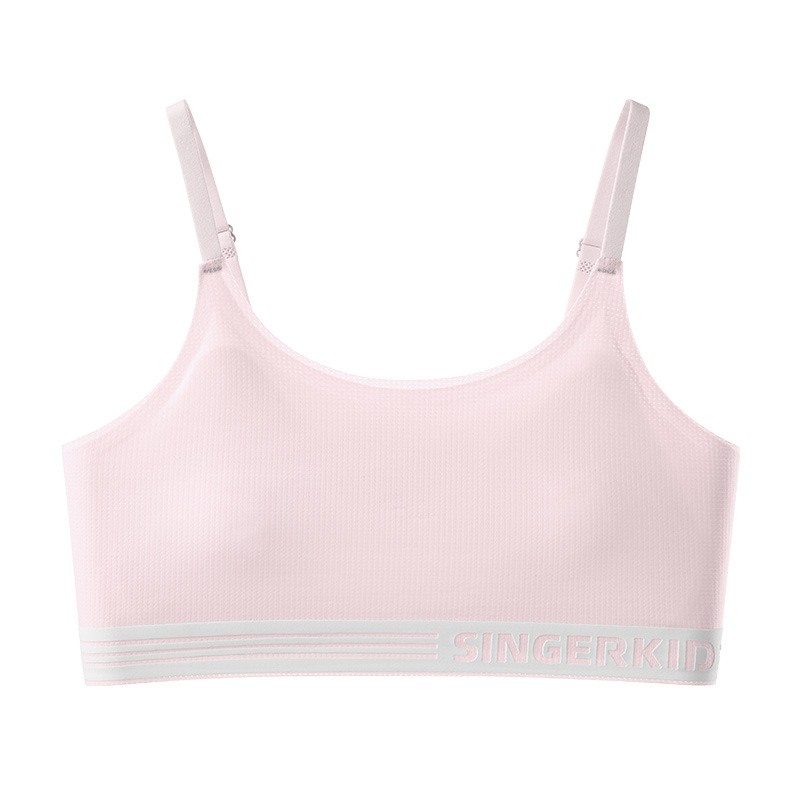Personalizado verano adolescente adolescente sin marcas transpirables cómodas suaves gatos lindos almohadilla de espalda delgada cinturón de hombro dos etapas image 6