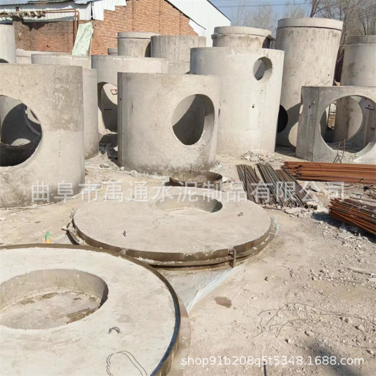 圆井Φ1250钢筋混凝土检查井 预制成品水泥井 雨水井 装配排水井