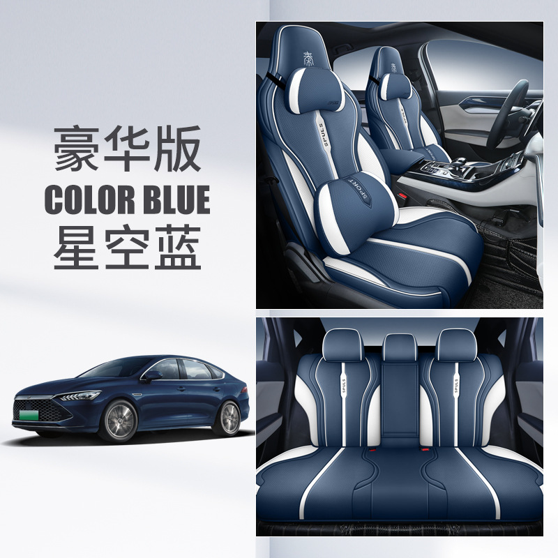 CKX BYD Qin PLUS 리어 하프 팩 럭셔리 에디션 별이 빛나는 하늘색