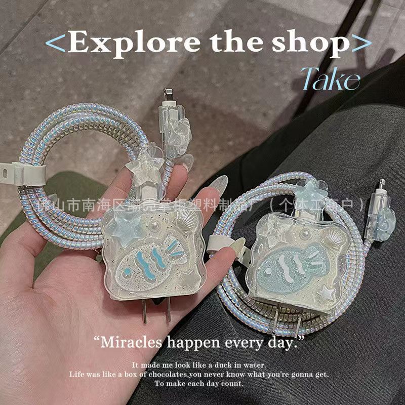 Cable Cover 20W para Apple 15 / 16 PROMAX Cargador iPhone14 13 Soft Case 11 Rápido