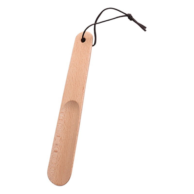 Venta al por mayor de zapatos de madera extractor de zapatos de madera japonés pequeño zapato dispositivo de elevación zapato usando artefacto mango corto mango de zapato largo