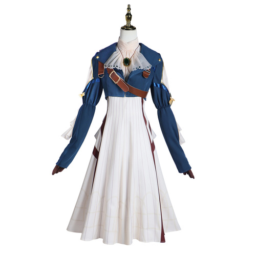 Violet Evergarden cos costume Violet Ever Gordon full cosplay wig stage performance costume