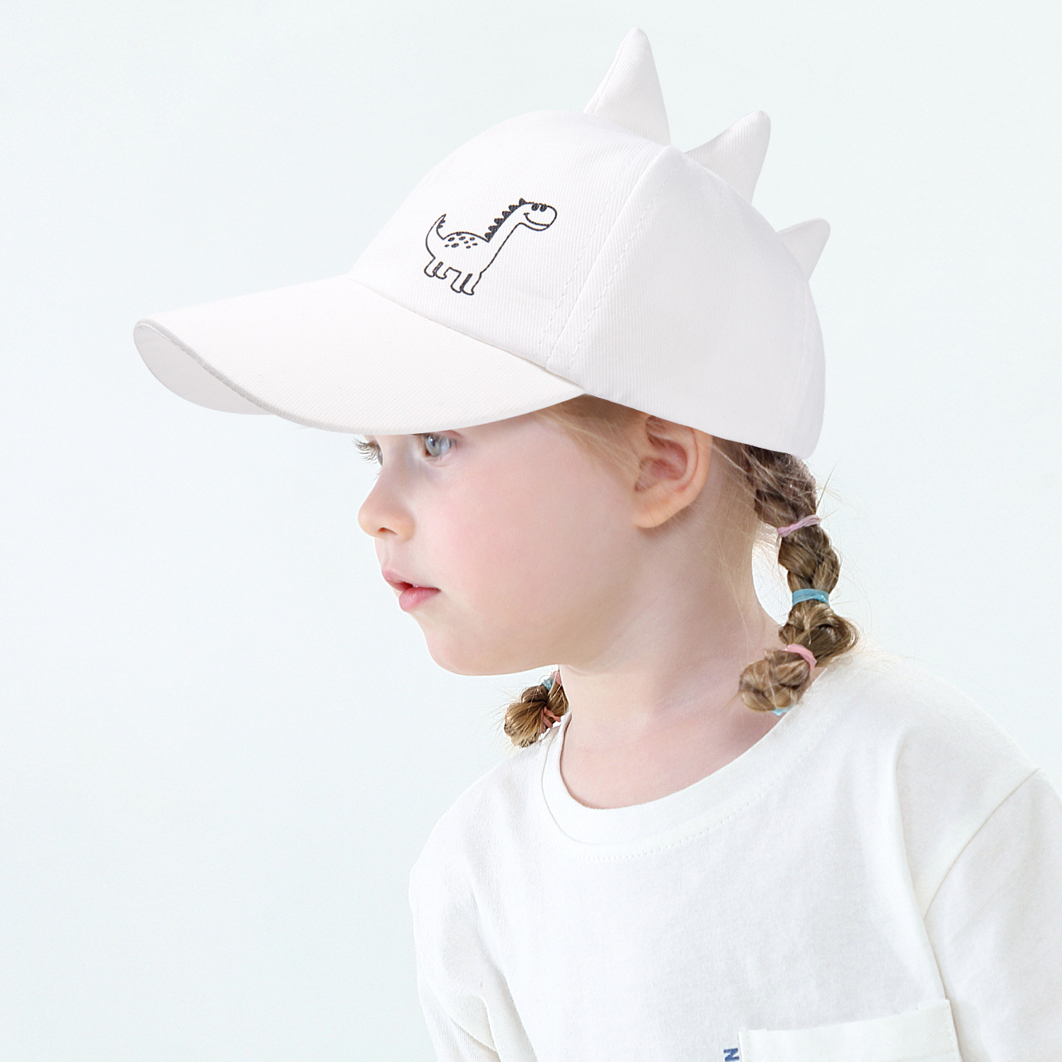 133g Weight Children Unisex Cartoon Style Dinosaur Baseball Cap