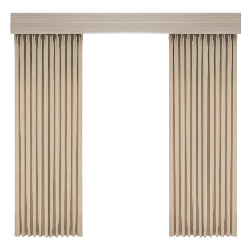 Moderno simple cortina de algodón y lino completo sombreado dormitorio sala de estar engrosada aislamiento insonorizado Mira cortina de algodón terminado al por mayor