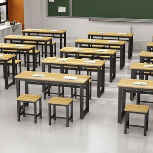 Conference Room Strip Table Employee Training Table School Classroom Desks and Chairs Extracurricular Tutoring Class Training Institution Desks and Chairs