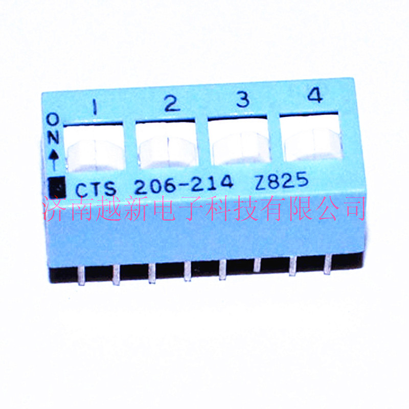 CTS拨码开关206-214S双刀单掷CTS 206B214S美国原装进口现货