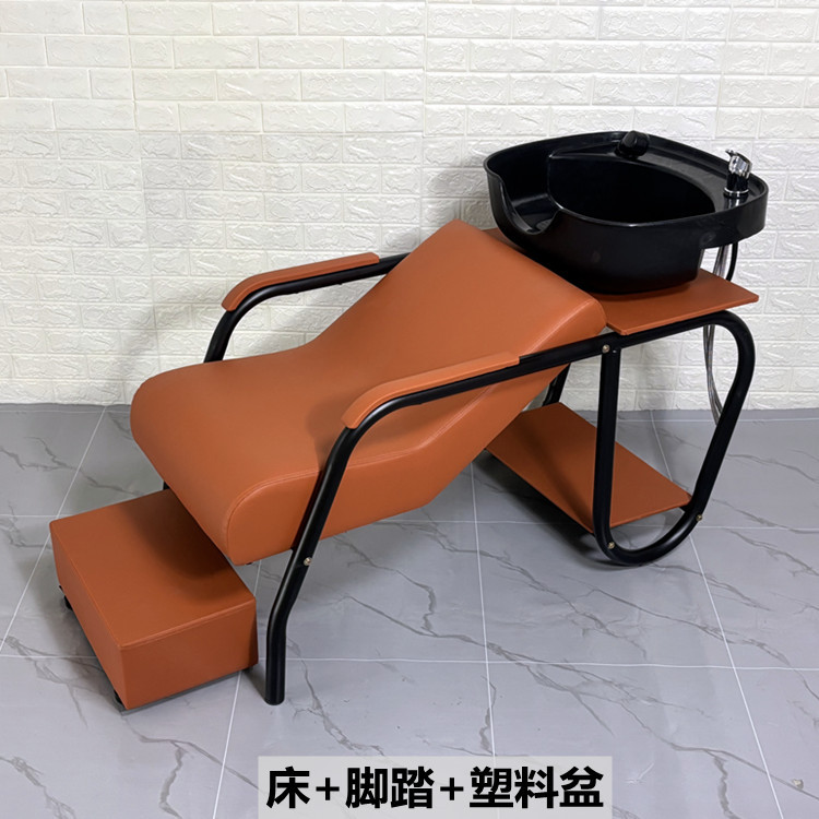 Pies de lavabo de plástico naranja