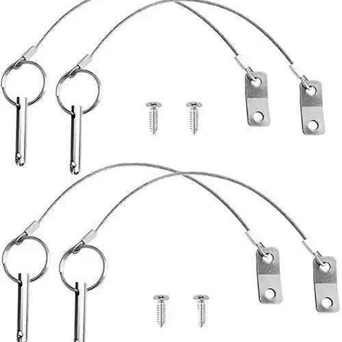 Стальной шарик быстрого выгрузки штифта Быстрый разборка штифта с кольцом безопасности пружина эластичная пружина автоматически сбрасывать быструю блокировку штифта безопасности