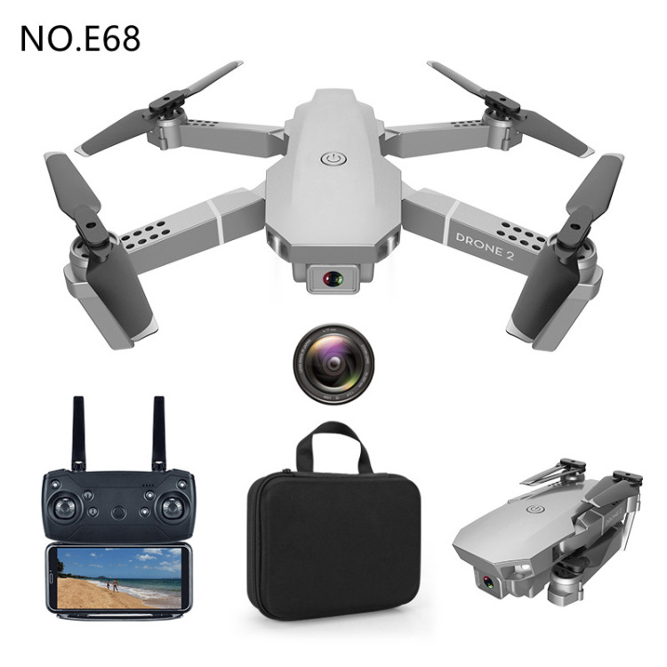 E99 pro fotografía aérea UAV 4K HD de doble cámara inteligente control remoto aviones E88 plegable aviones transfronterizos