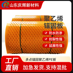 polyethylene multi-point anchor plate corrosion resistant pipe reinforced concrete anchor plate concrete protection pe anchor plate