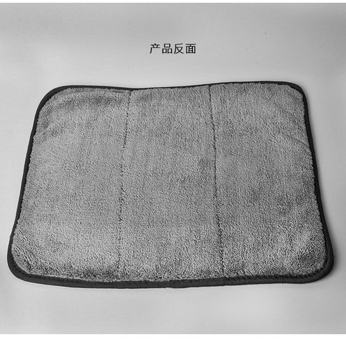 Car wash towel two-color factory direct sales thickened absorbent coral velvet car towel wholesale car cleaning towel