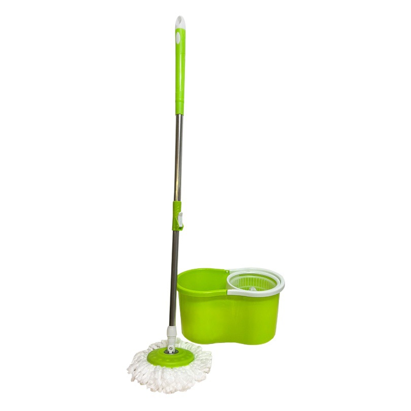 Fregona giratoria de Doble accionamiento de cinco generaciones fregona libre de manos fregona de piso de madera húmeda y seca fregona de limpieza de sala de estar