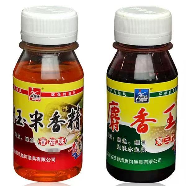 西部风鱼饵小药饵料王3代甜玉米香精l液鱼饵添加剂液体小药